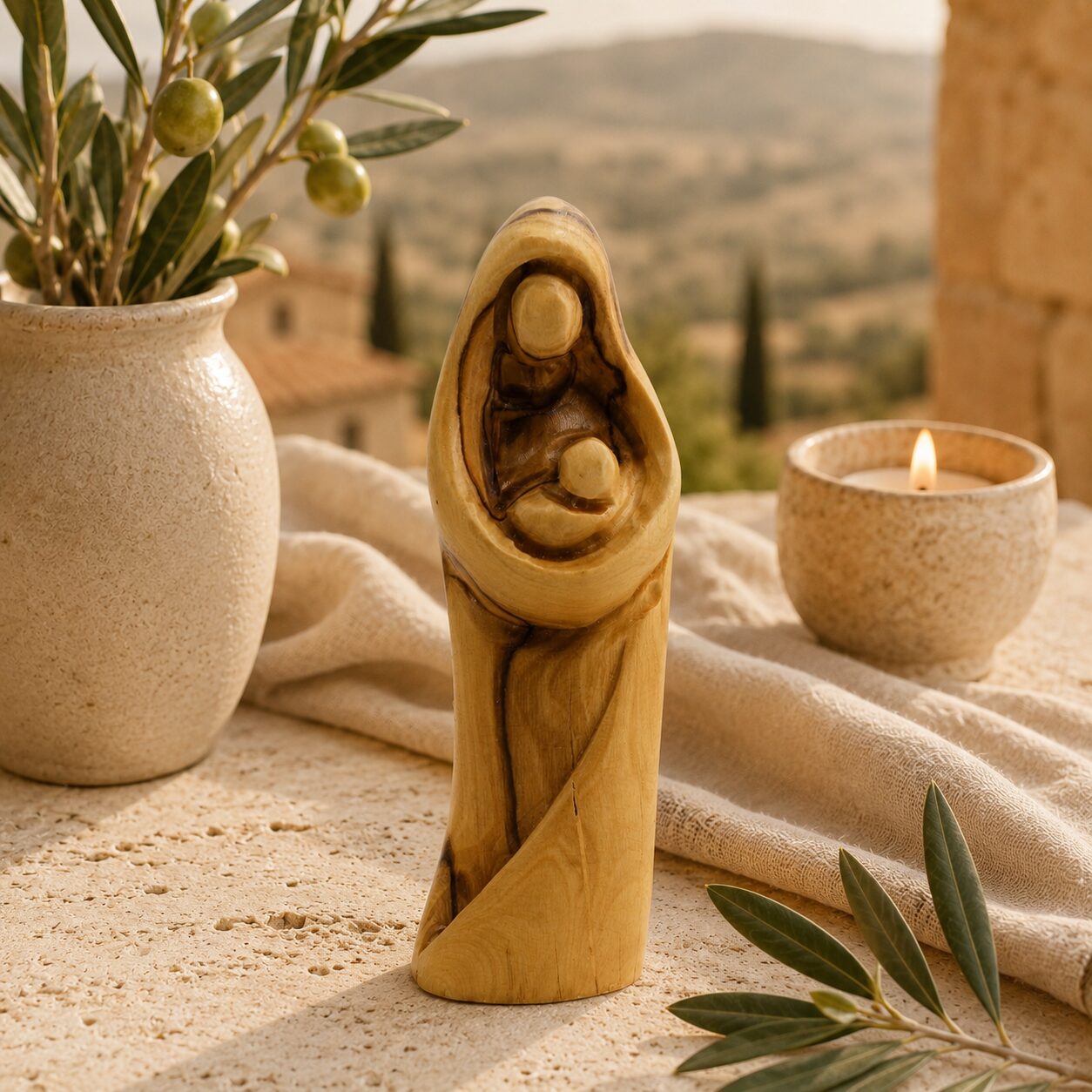 The Virgin Mary with Baby Jesus
