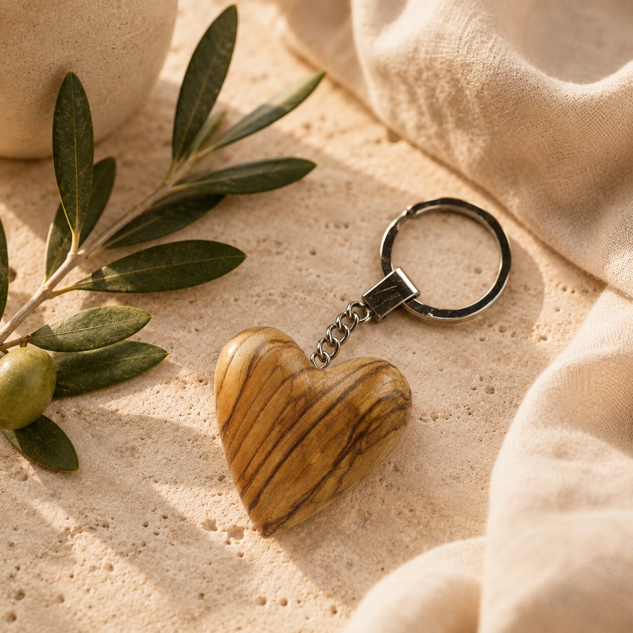 Heart Keychain 4cm